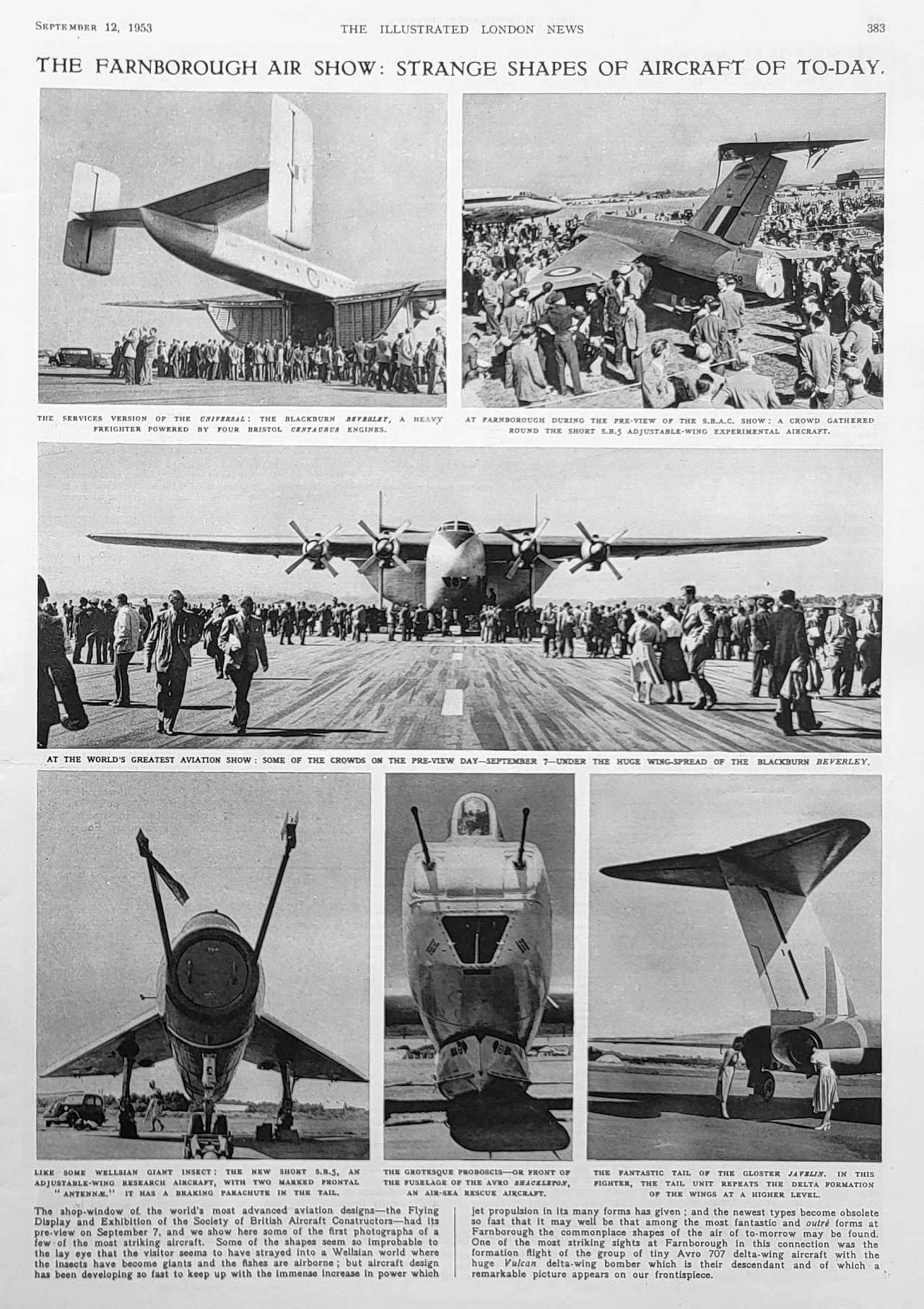 Farnborough September 12th 1953
